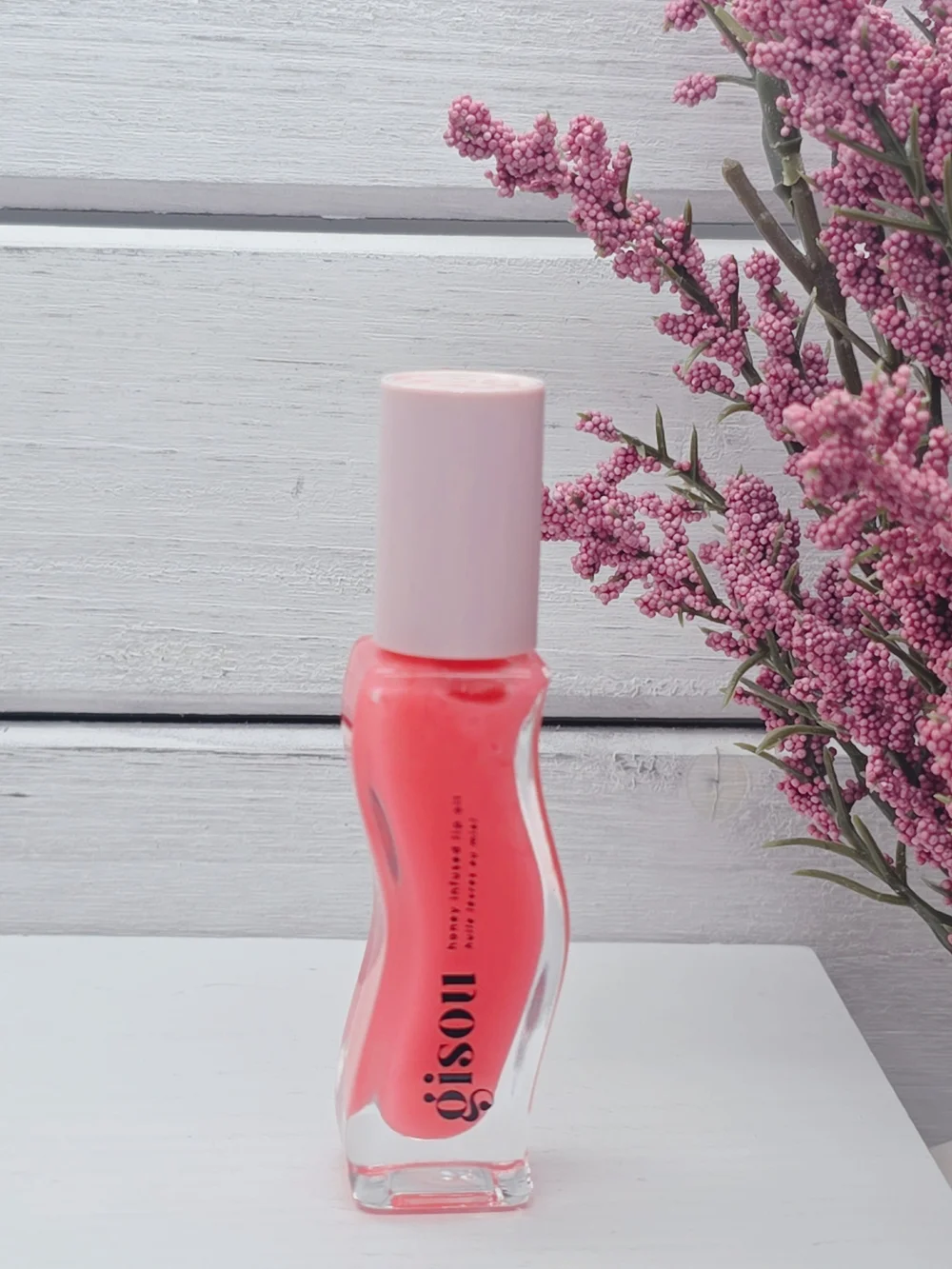 Gisou Honey Infused Lip Oil - Raspberry Swirl